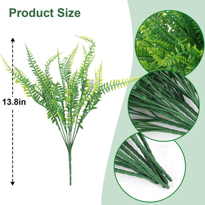 Artificial Outdoor Plants Fake Boston Fern Stems