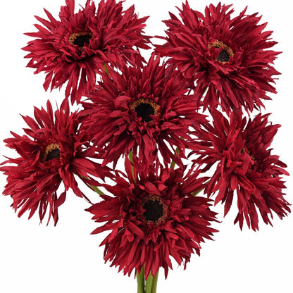 🌼2025 Hot Sale🔥Realistic Artificial Spider Gerbera Daisies Home Decor💐