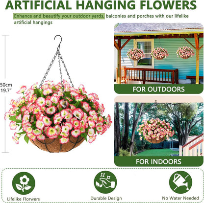 💐2025 Hot Sale✨UV Simulation Artificial Petunias