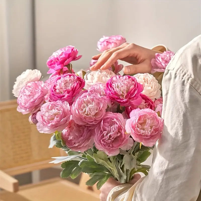💖$8.98 Today Only - Artificial Peonies Flowers for All Year Round💐