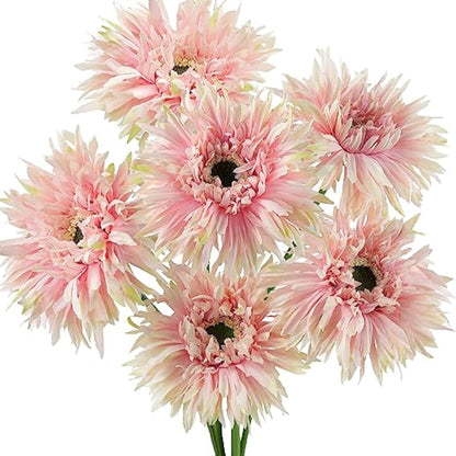🌼2025 Hot Sale🔥Realistic Artificial Spider Gerbera Daisies Home Decor💐