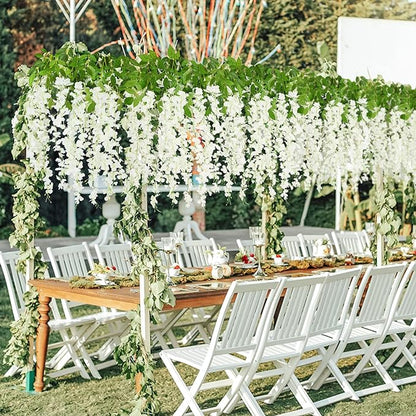 💥Hot Sale🌸UV Resistant Lifelike Artificial Wisteria Flower - No Maintenance, Pruning or Watering!