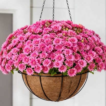 Last Day Each Only $2.99🌼- Artificial Outdoor Sunset Mums Flowers - UV resistant, Waterproof, Windproof