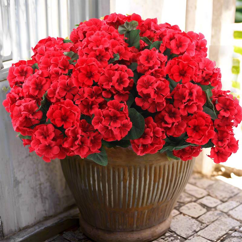 💐2025 Hot Sale✨UV-Resistant Lifelike Artificial Geraniums