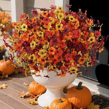 🏆 50K+ SOLD! 💐Lifelike UV-Resistant Sunset Mums – Waterproof, Windproof & Perfect for Fall Decor 🍂