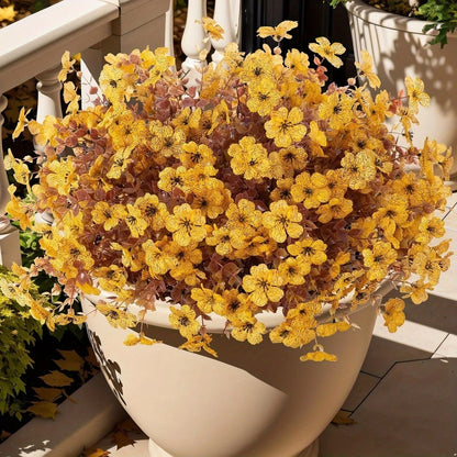 🔥Hot Sale 60% OFF🌼Artificial Outdoor Fall Flowers - UV resistant, Waterproof, Windproof🍂