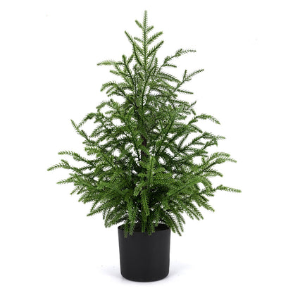 🎄Real Touch Norfolk Pine Topiary Tree - MINI CHRISTMAS TREE