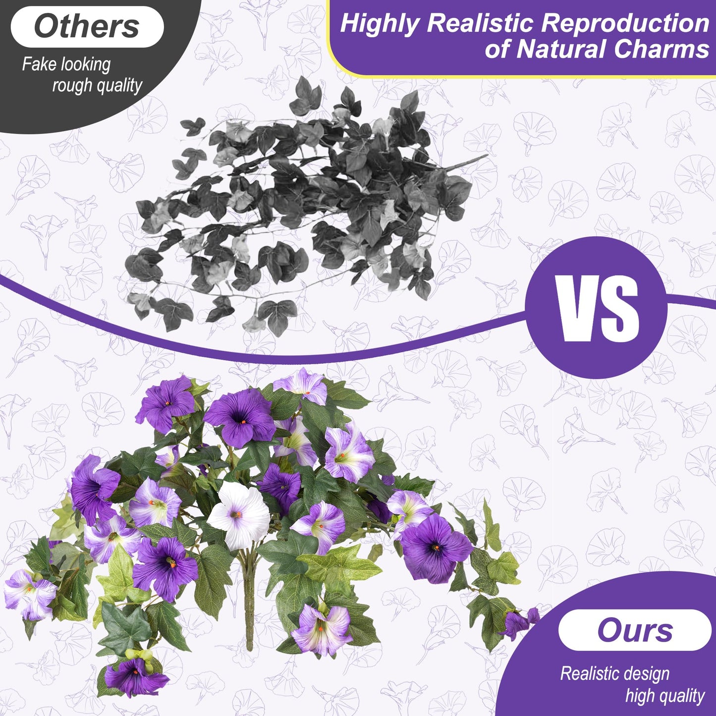 Hot Sale✨UV Simulation Artificial Petunias💐